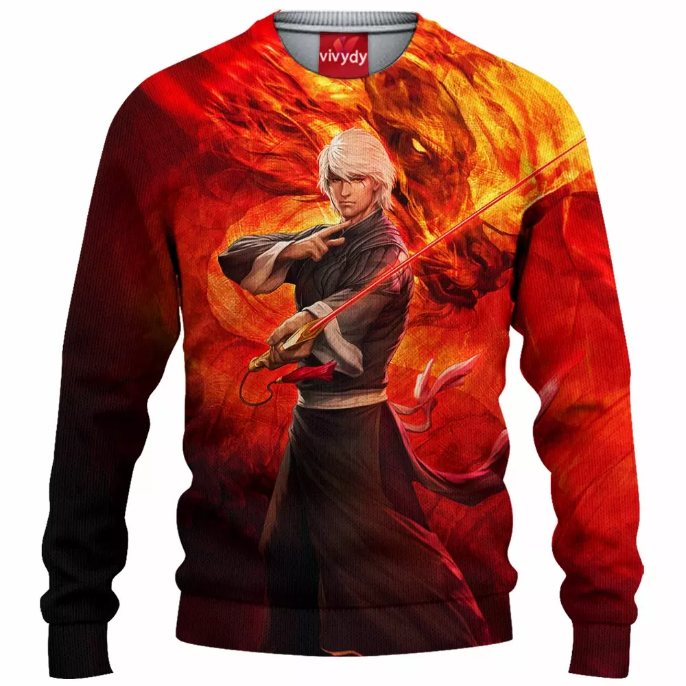 The Chinese Hero Knitted Sweater