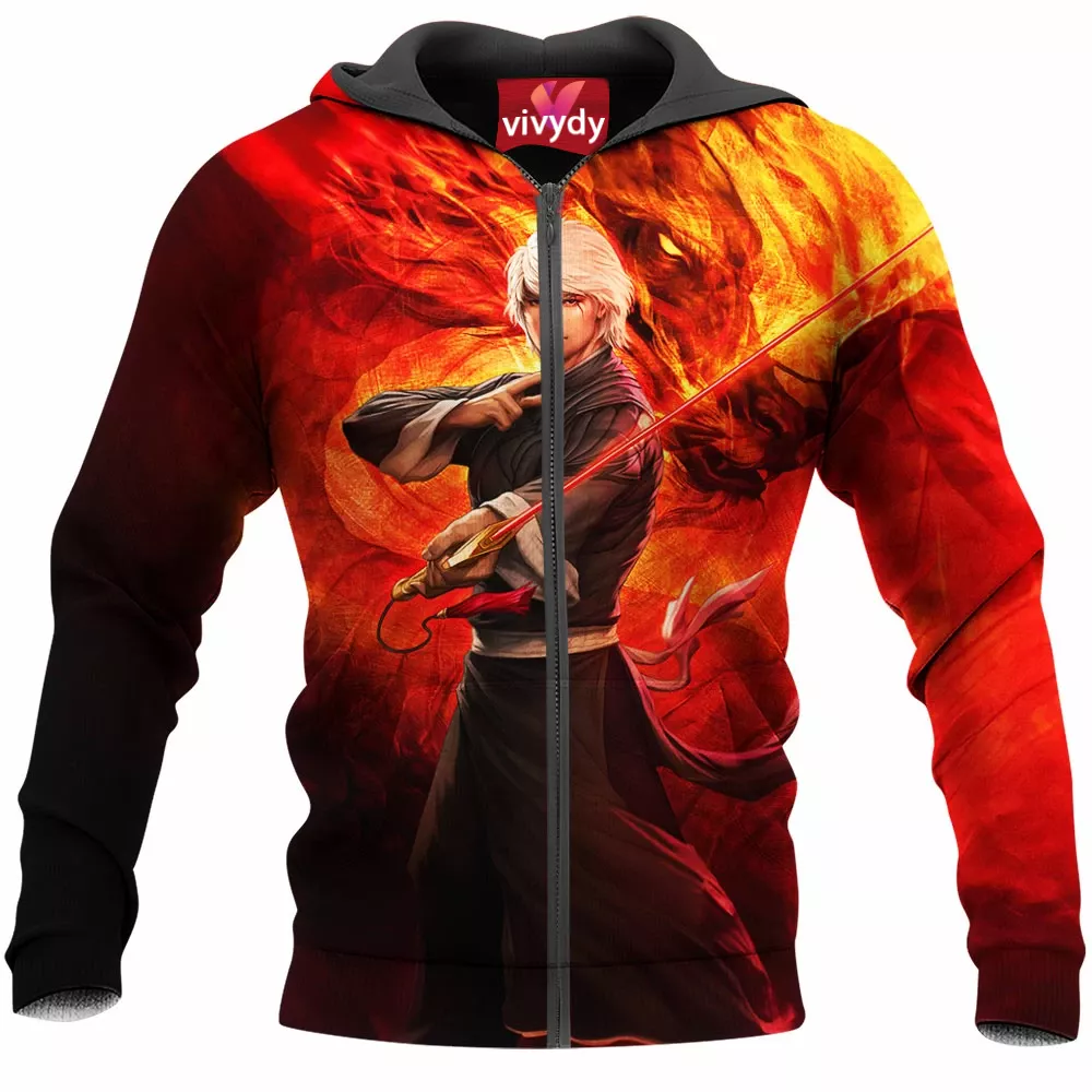 The Chinese Hero Zip Hoodie