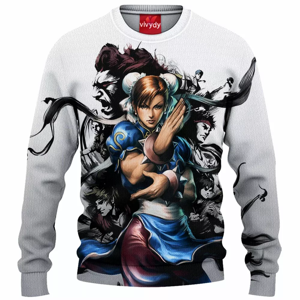 Street Fighter Knitted Sweater