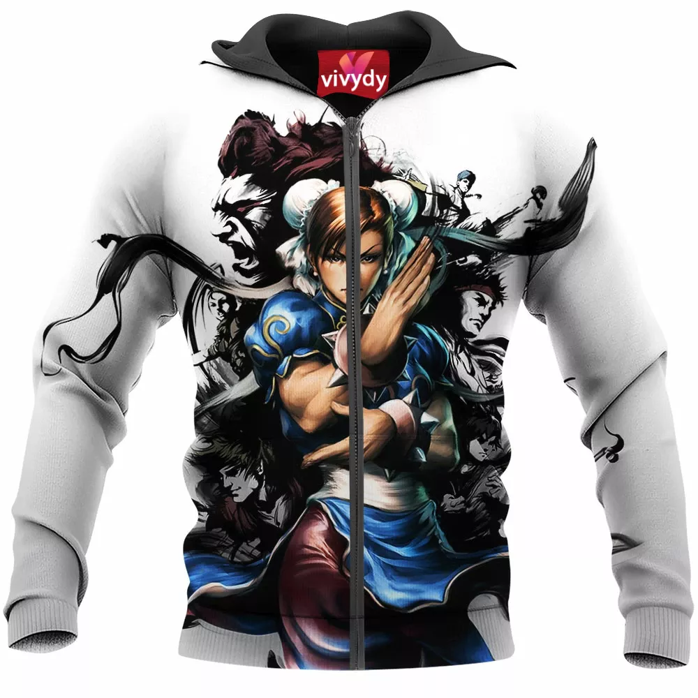 Street Fighter Zip Hoodie