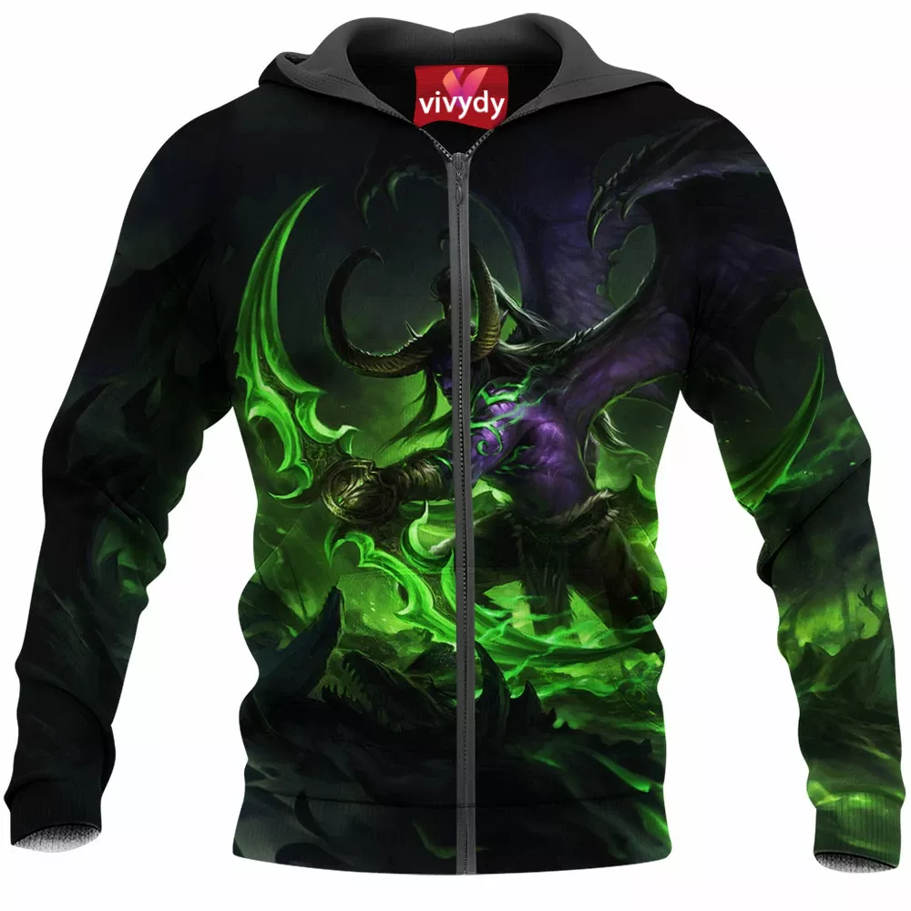 World Of Warcraft Zip Hoodie