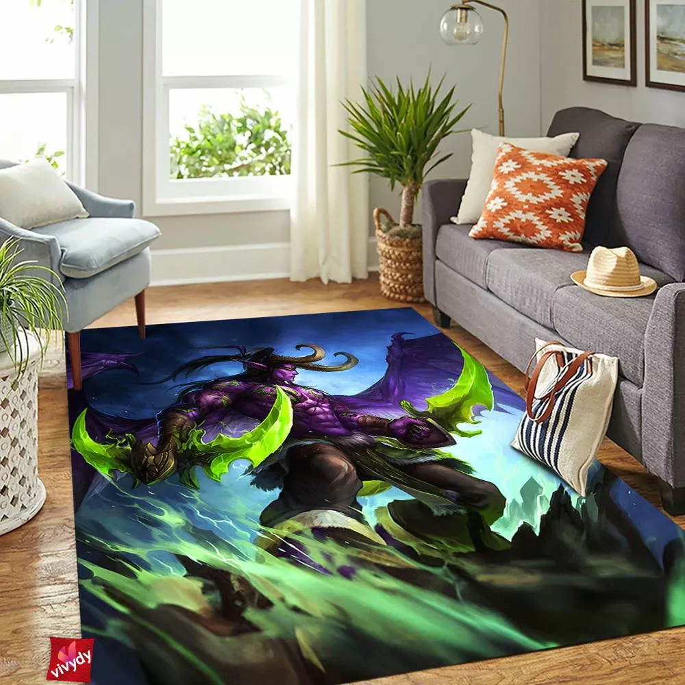 Illidan Stormrage Rectangle Rug