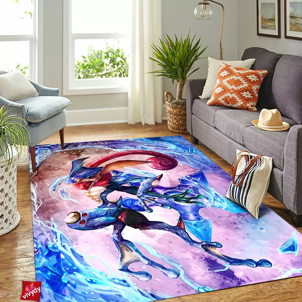 Greninja Rectangle Rug