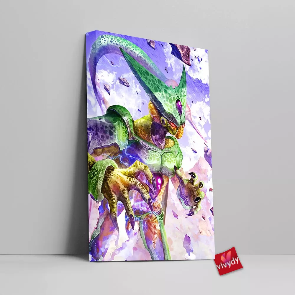 Perfect Cell Canvas Wall Art