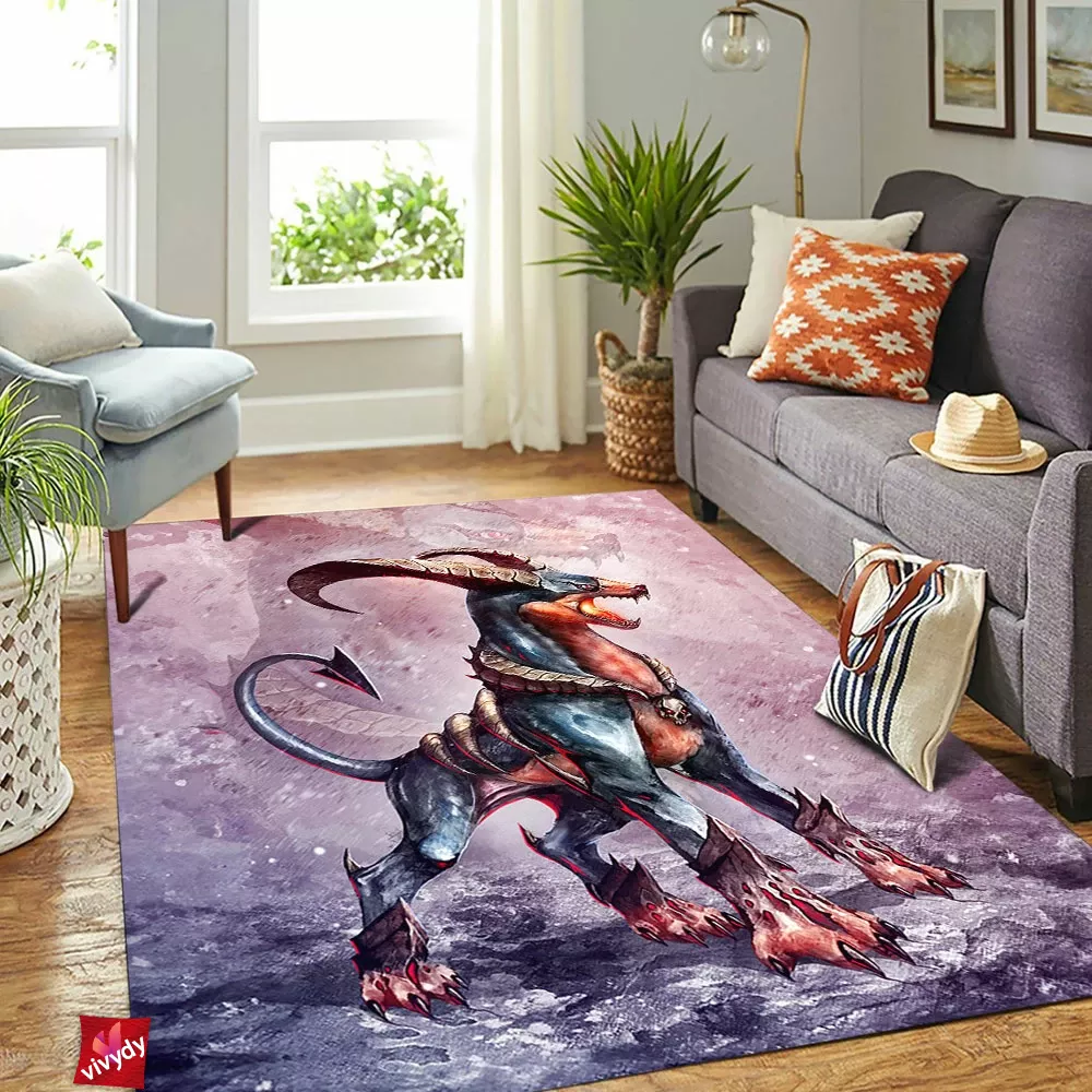 Houndoom Rectangle Rug