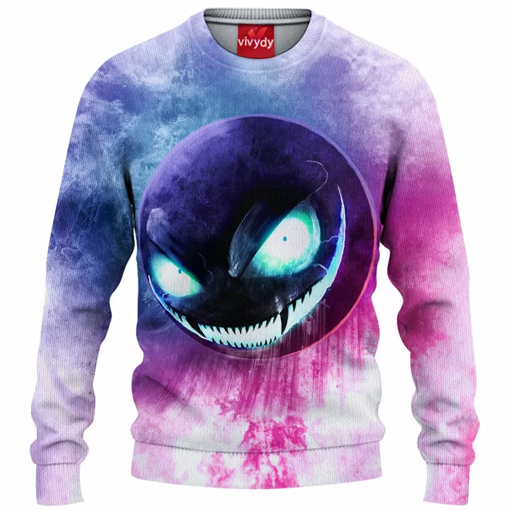 Gastly Knitted Sweater