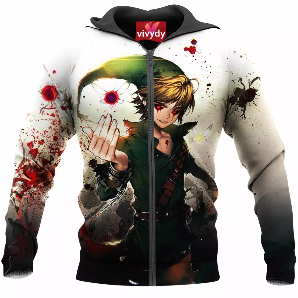 Zelda Link Zip Hoodie