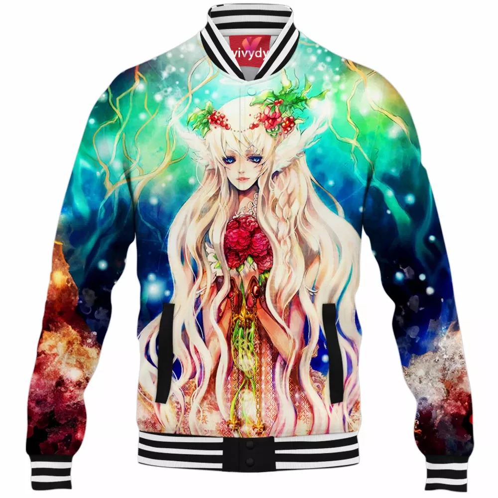 Anime Girl Baseball Jacket