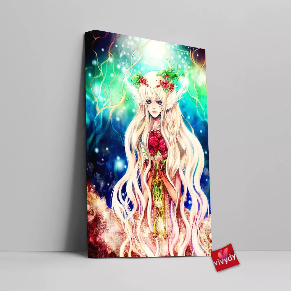 Anime Girl Canvas Wall Art