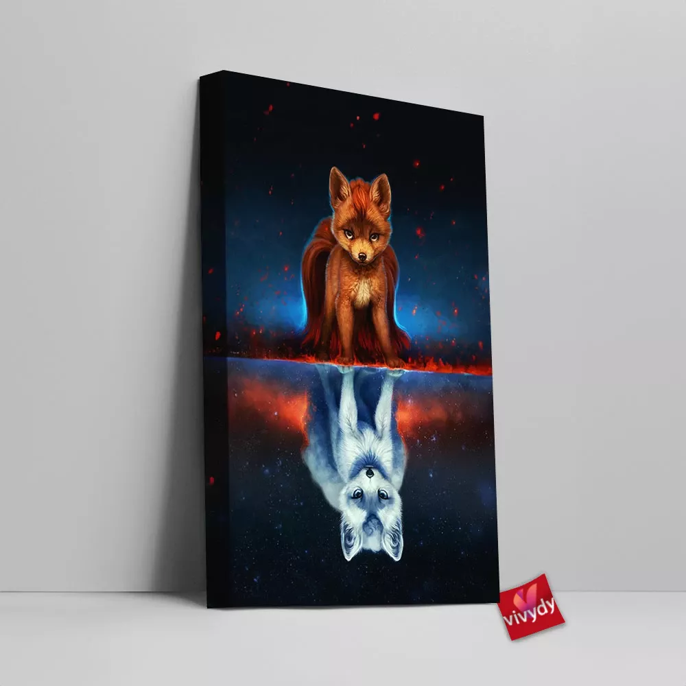 Vulpix Canvas Wall Art