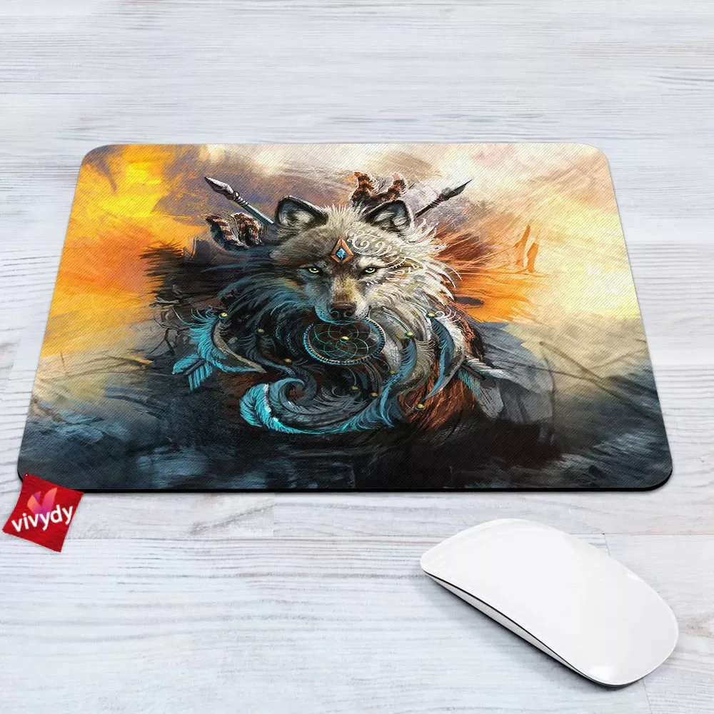 Wolf Mouse Pad