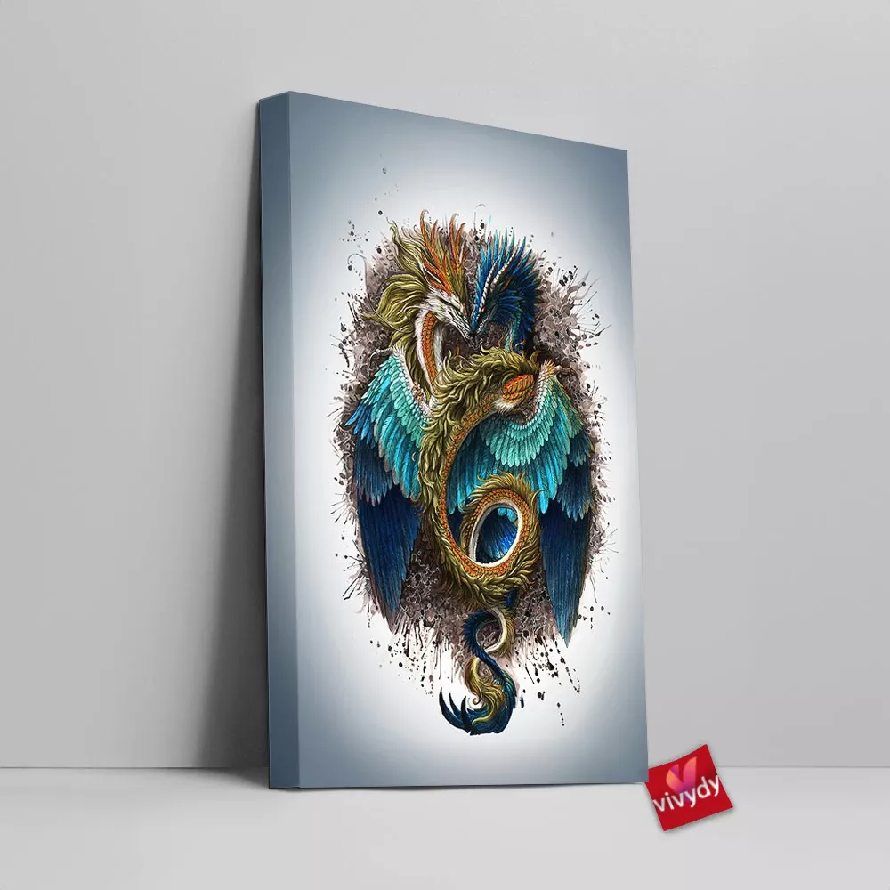 Dragons Canvas Wall Art