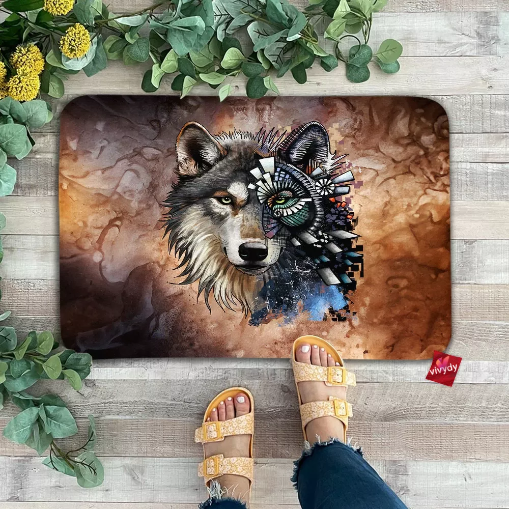 Save The Wolf Doormat