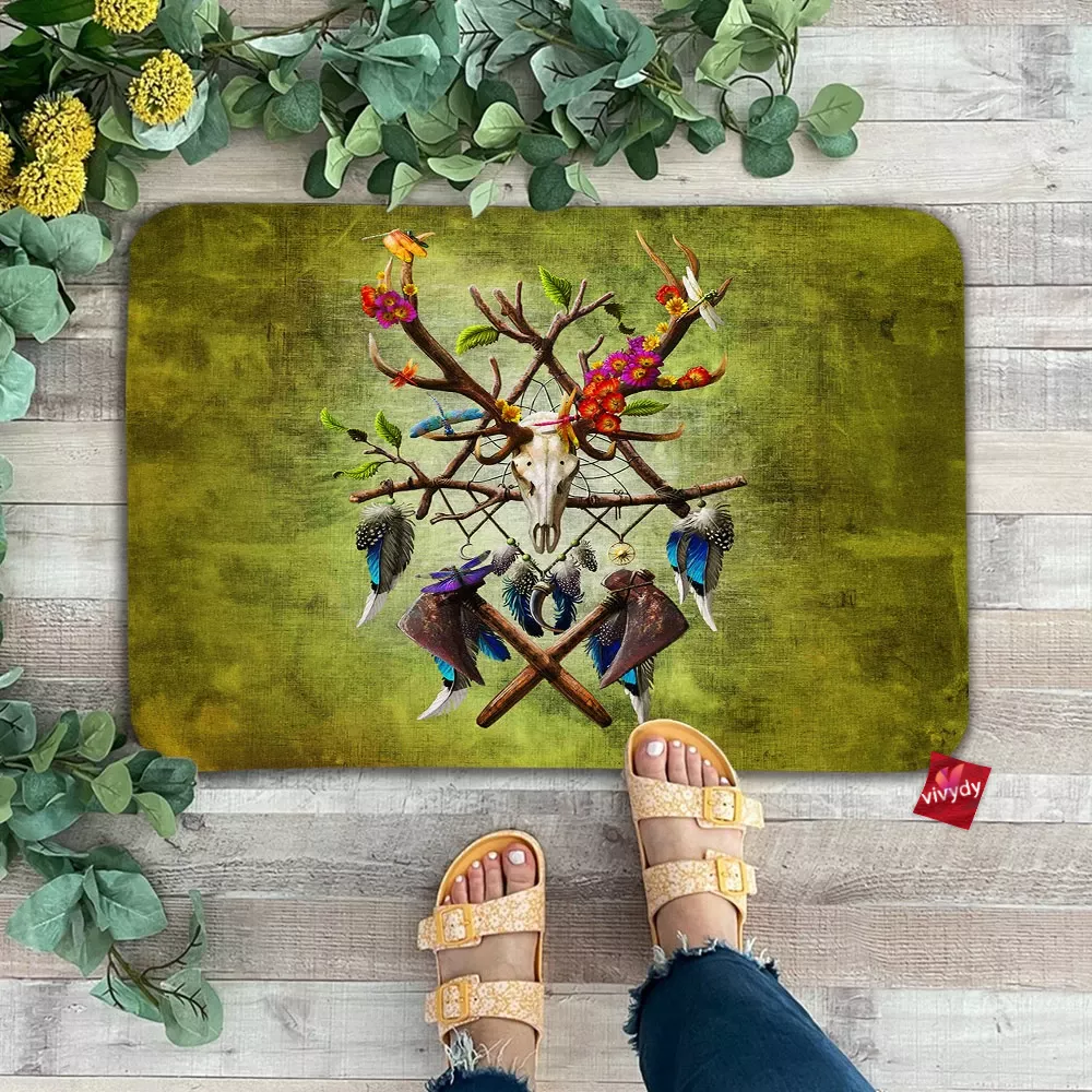 Native American Dreamcatcher V3 Doormat