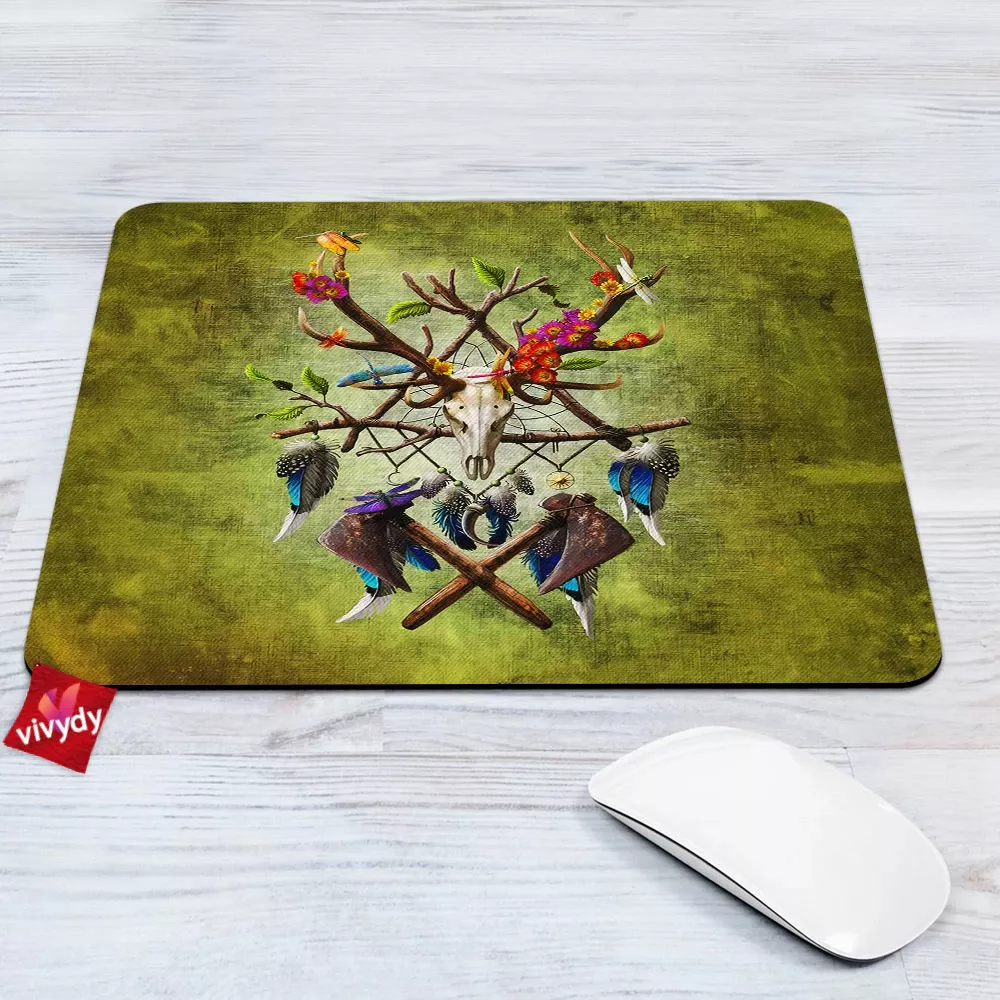 Native American Dreamcatcher V3 Mouse Pad