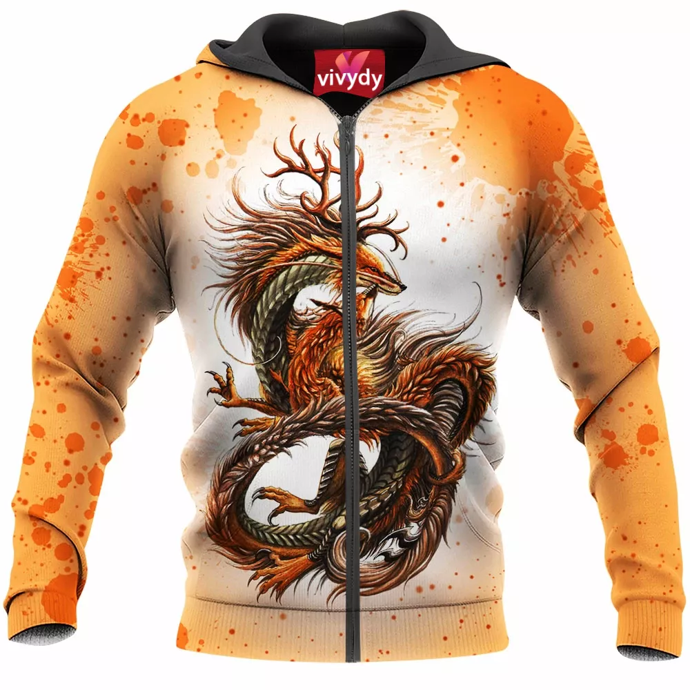 Autumn Spirits Zip Hoodie