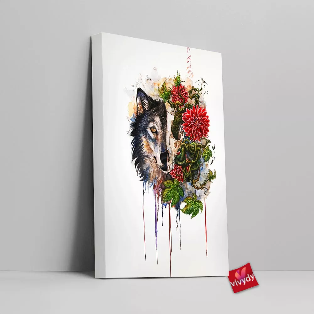 Wolf Canvas Wall Art