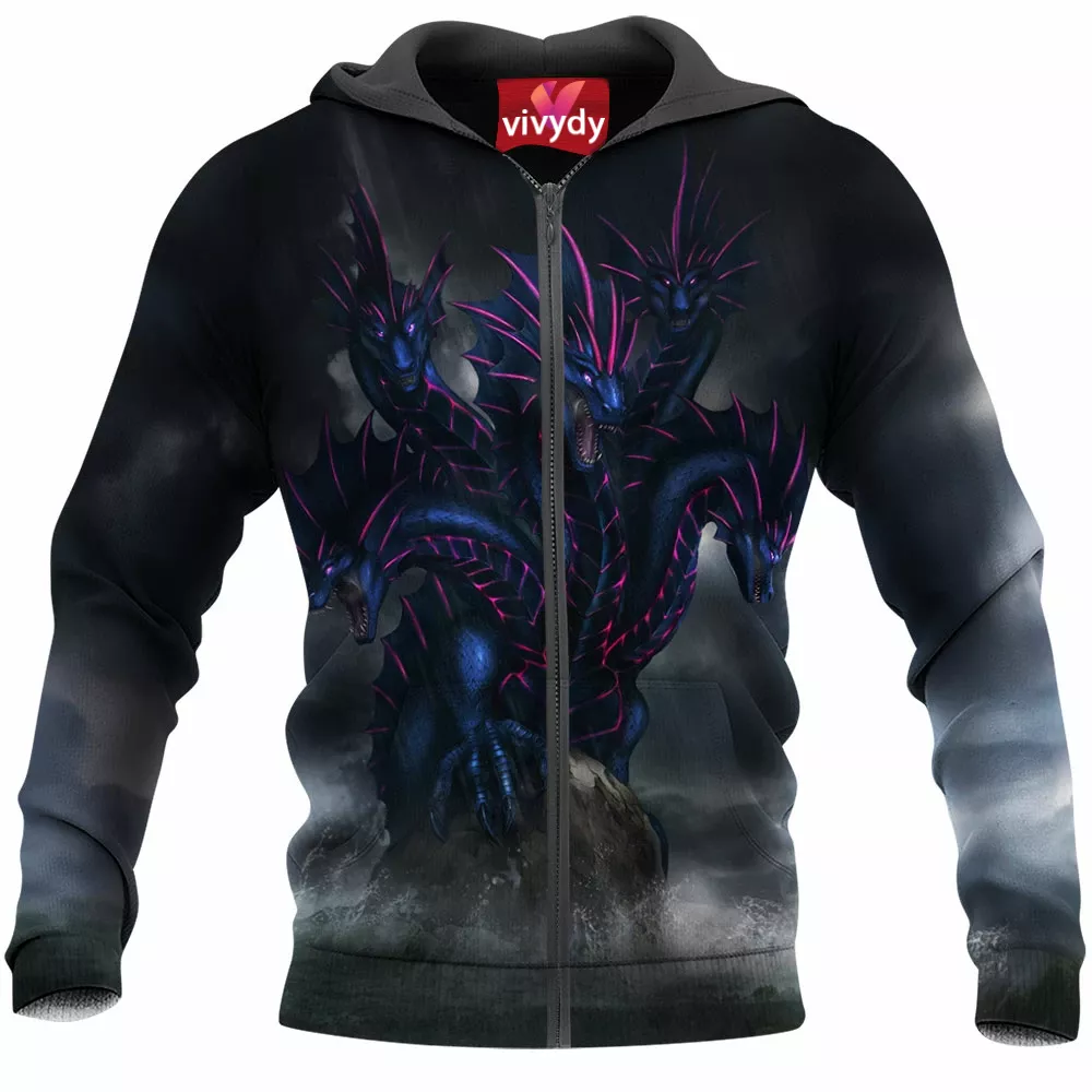 Storm Dragon Zip Hoodie