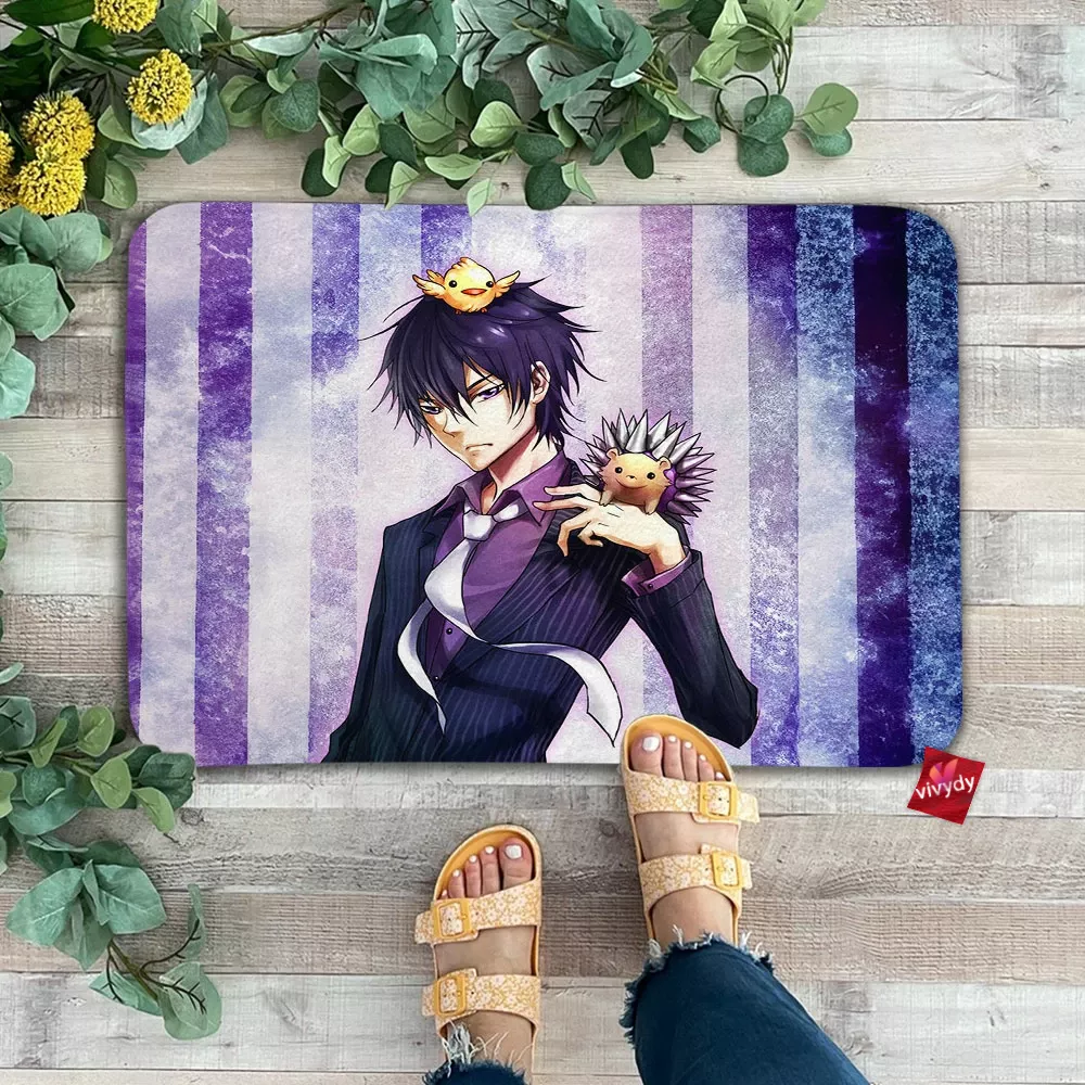 Hibari From Katekyo Hitman Reborn Doormat