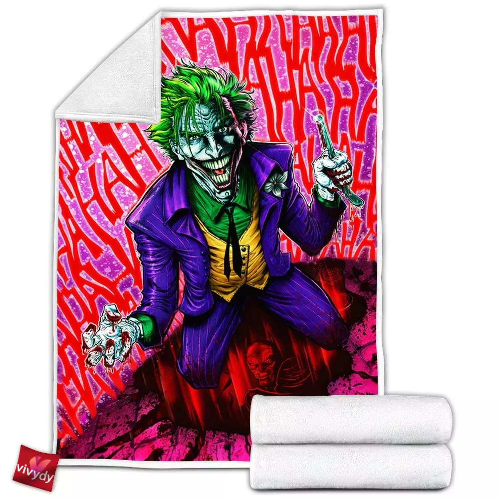 Joker Fleece Blanket