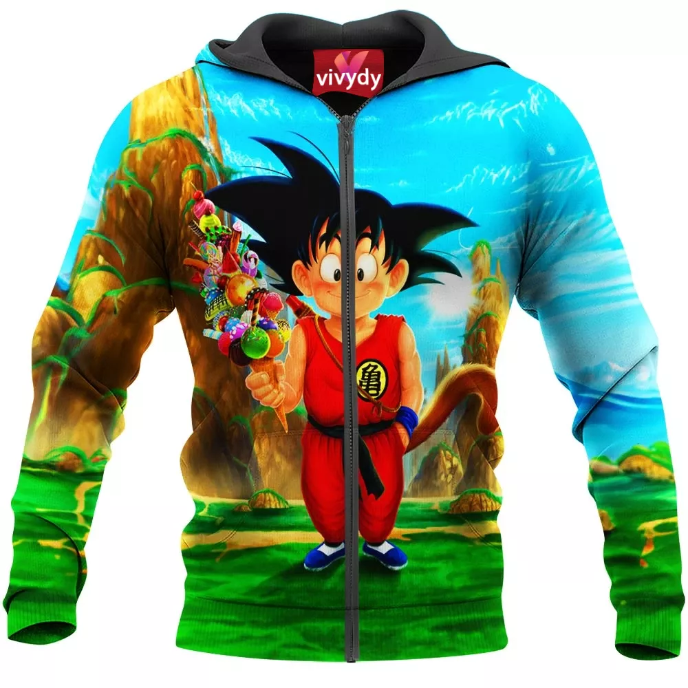 Son Goku Zip Hoodie