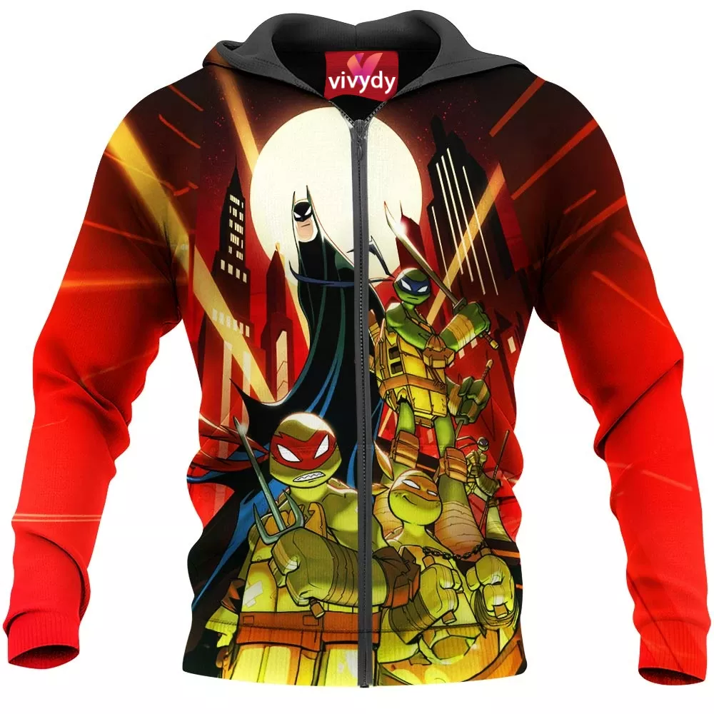 Batman TMNT Zip Hoodie