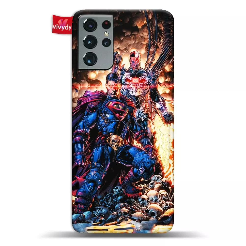 Superman Cyborg Phone Case Samsung