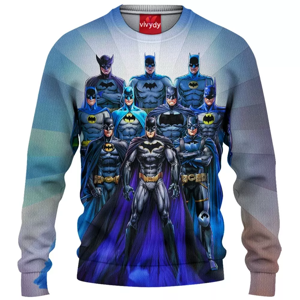 Batman Knitted Sweater