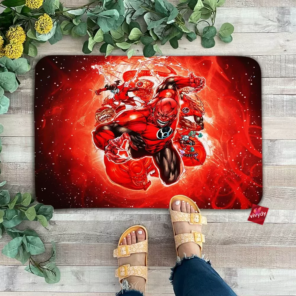 Red Lantern Doormat