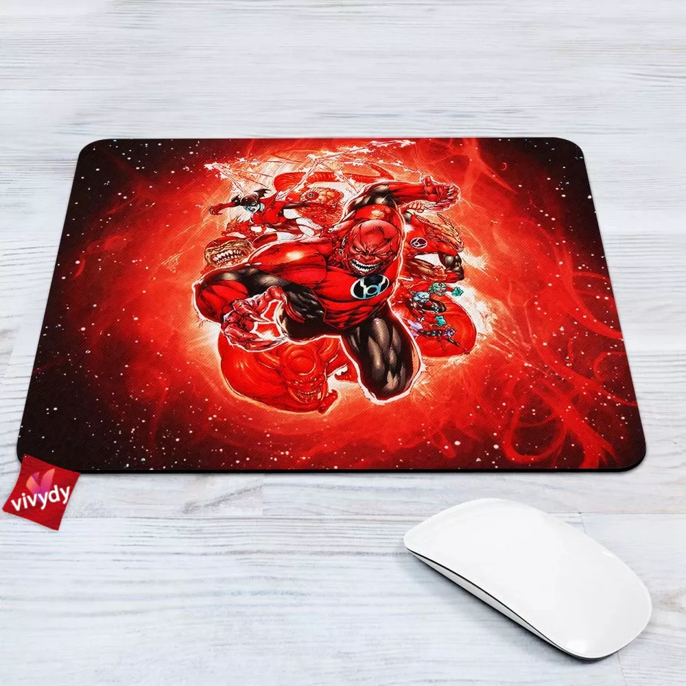 Red Lantern Mouse Pad