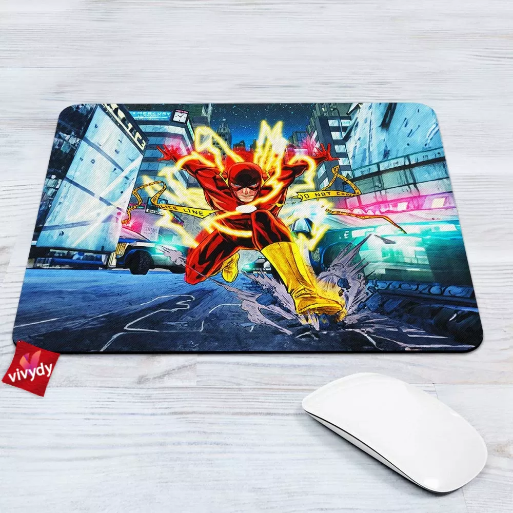 The Flash Comic Mouse Pad