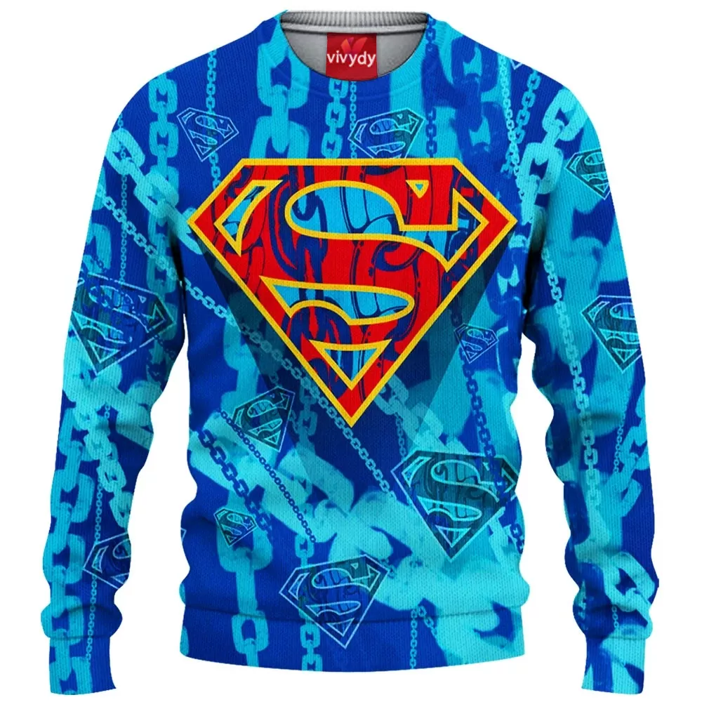 Superman Knitted Sweater