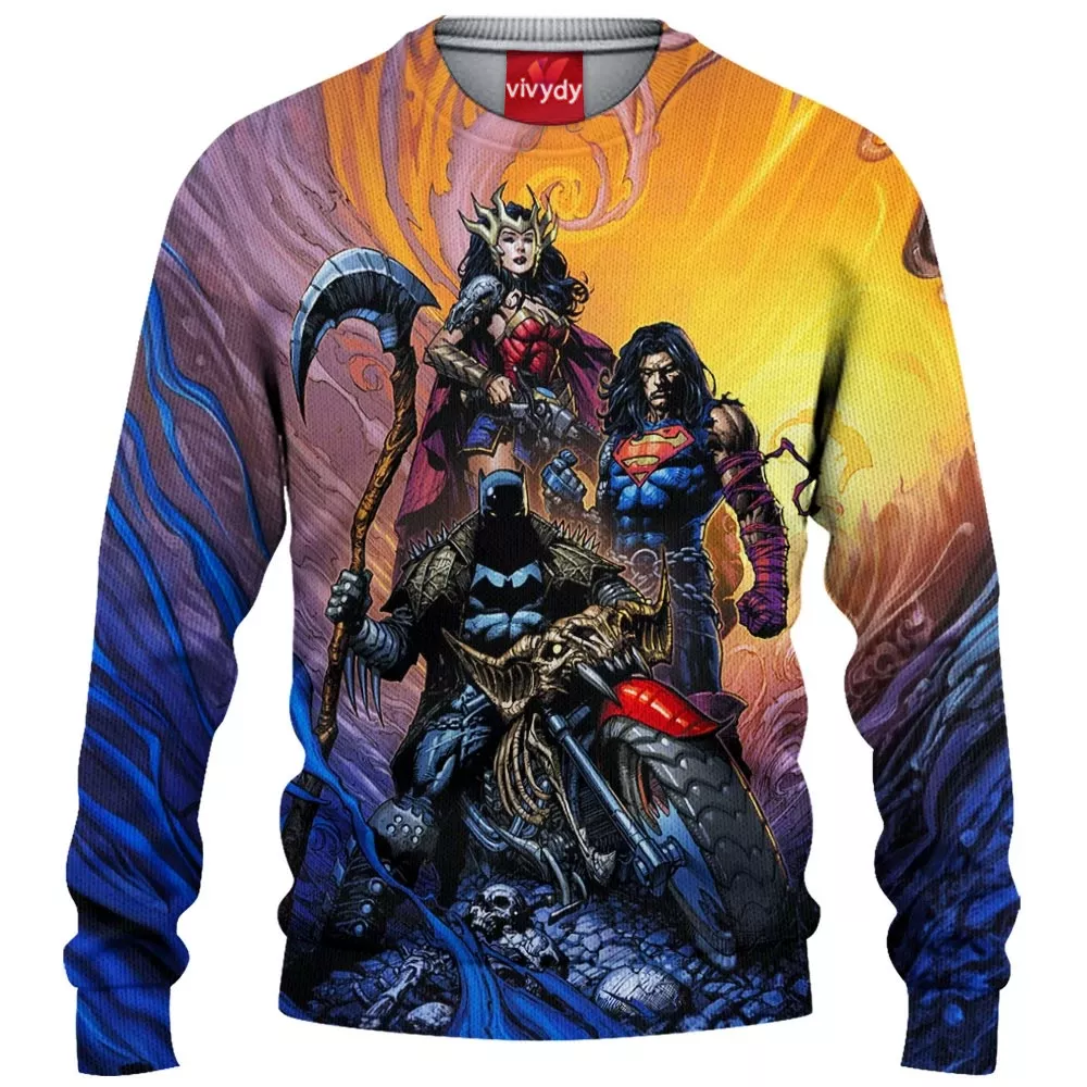 Justice League Knitted Sweater