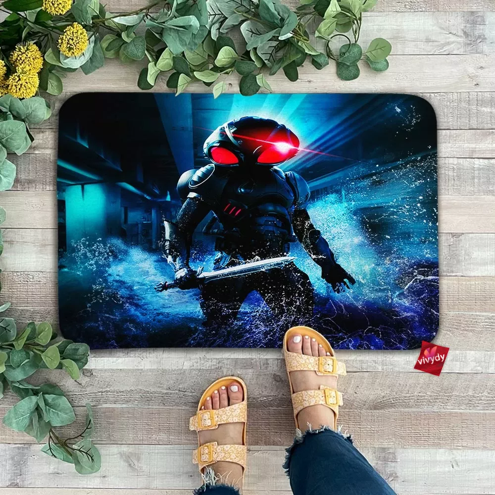 Black Manta Doormat