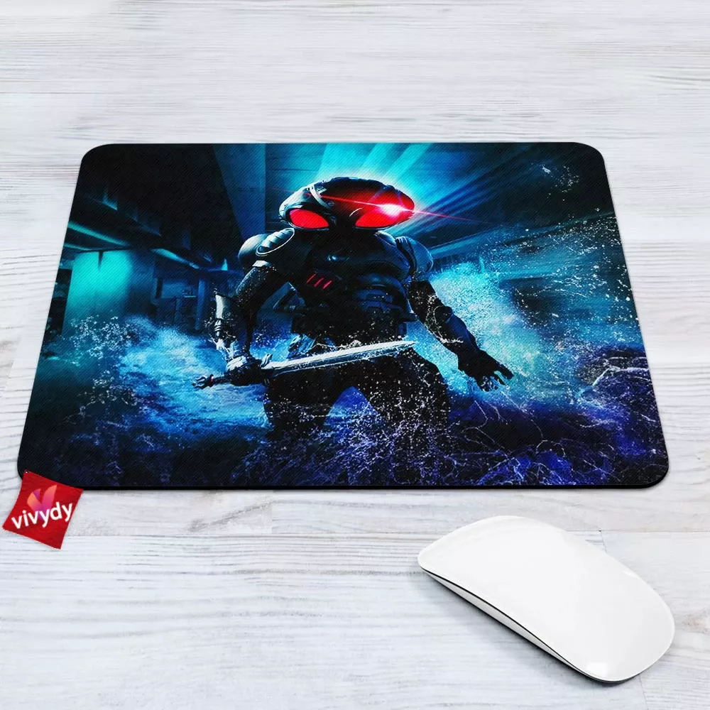 Black Manta Mouse Pad