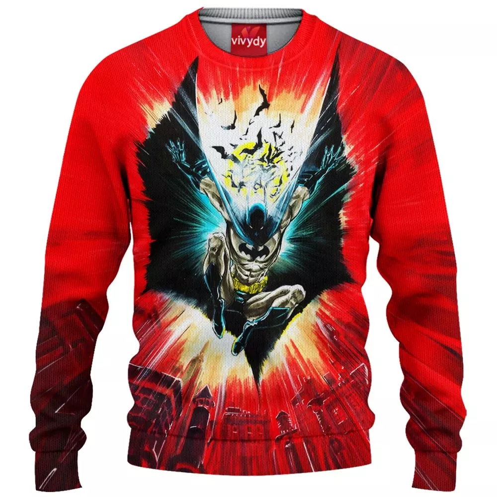 Batman Knitted Sweater