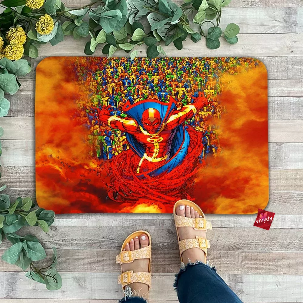 Red Tornado Comic Doormat