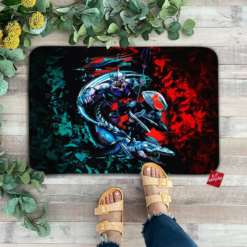 Black Manta Doormat