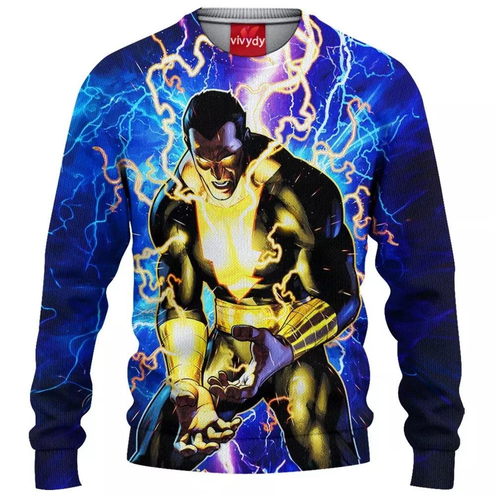 Black Adam Knitted Sweater