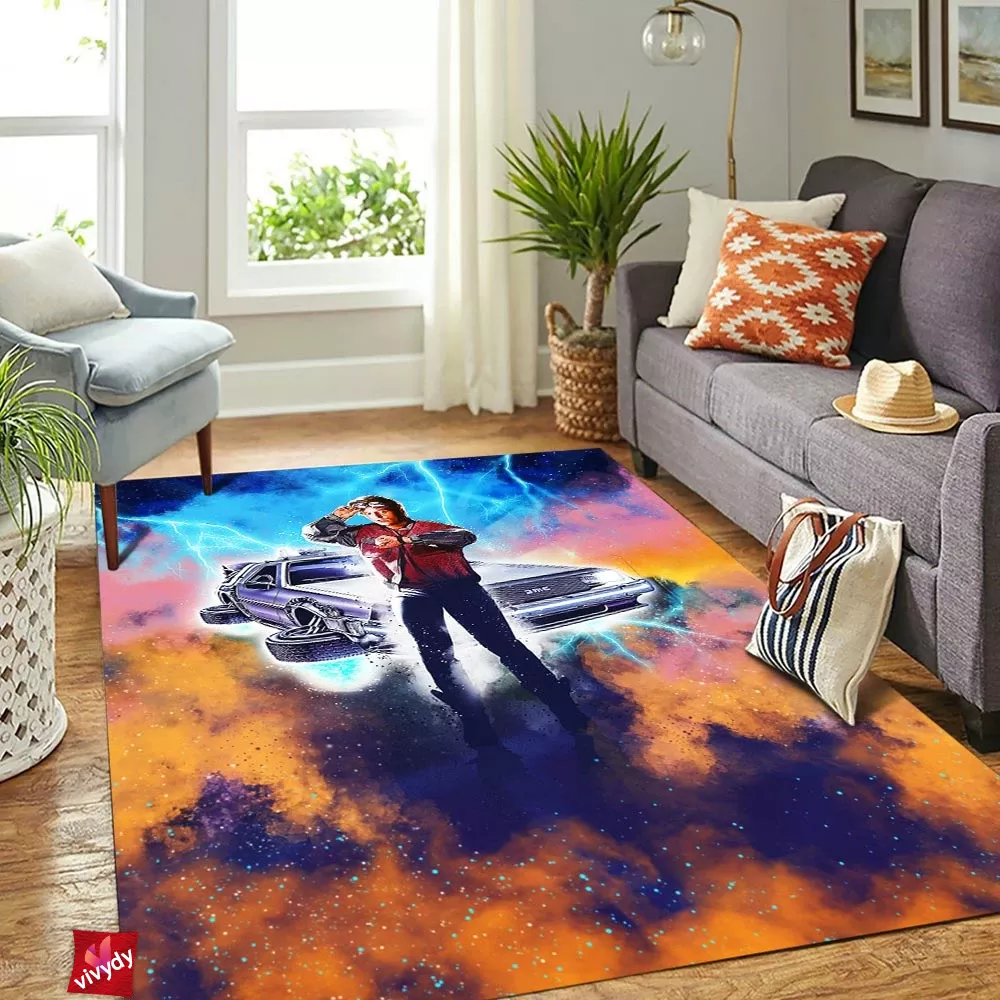 Marty McFly Rectangle Rug