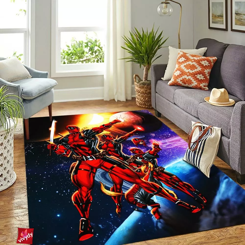 Deadpool Corps Rectangle Rug