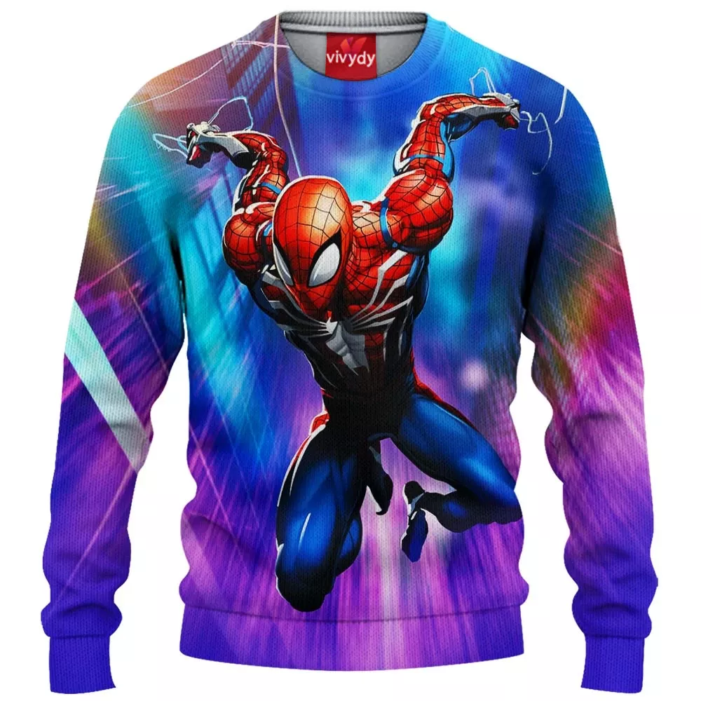 Spider-man Knitted Sweater