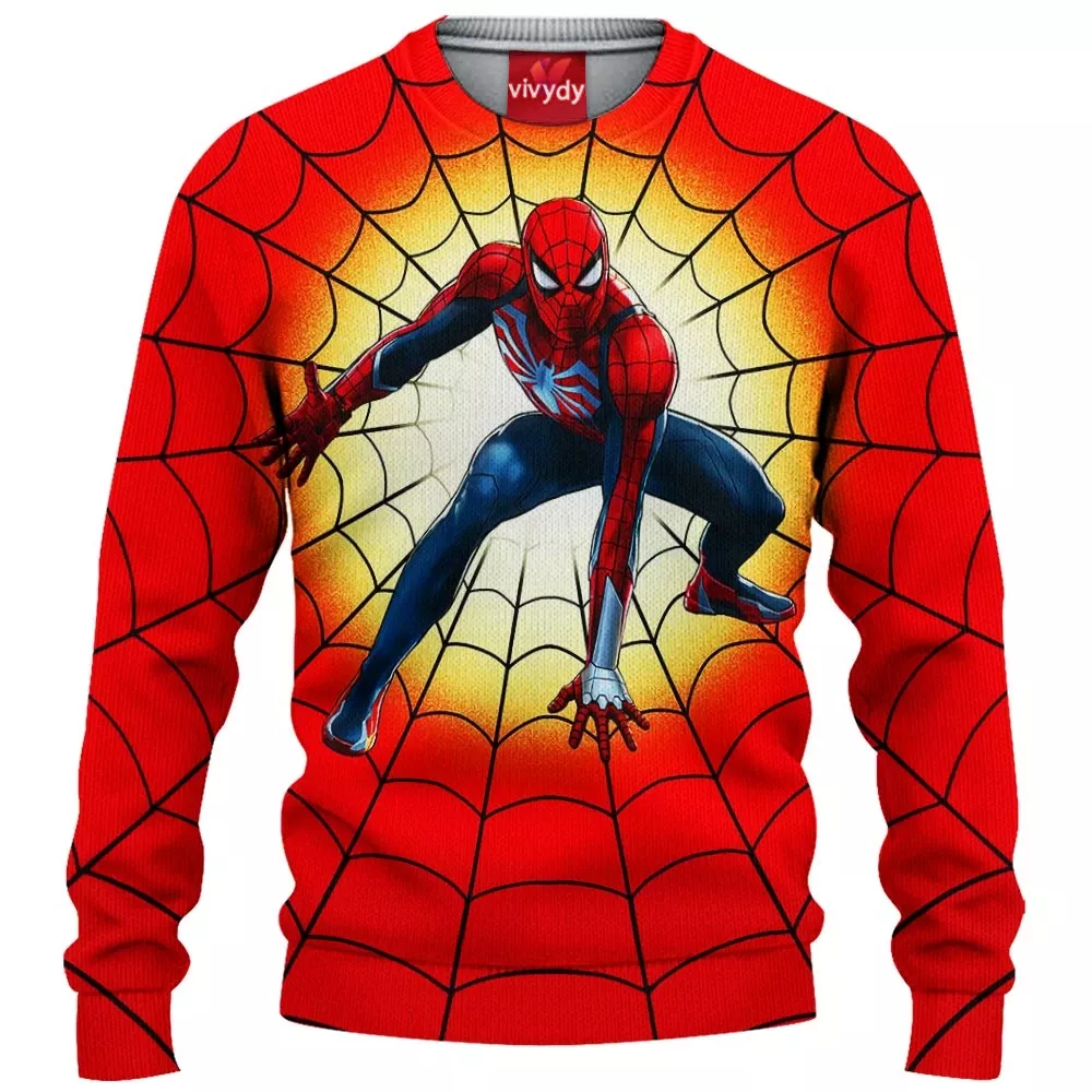 Spider-man Knitted Sweater