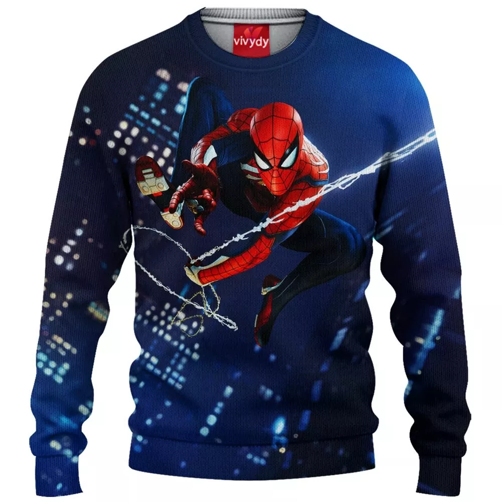 Spider-man Knitted Sweater