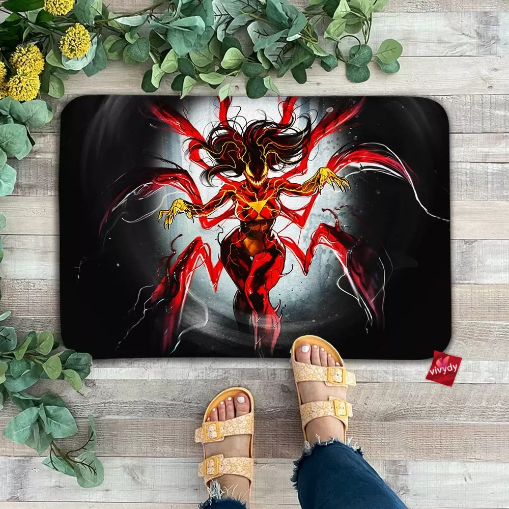 Carnage x Spider-Woman Doormat