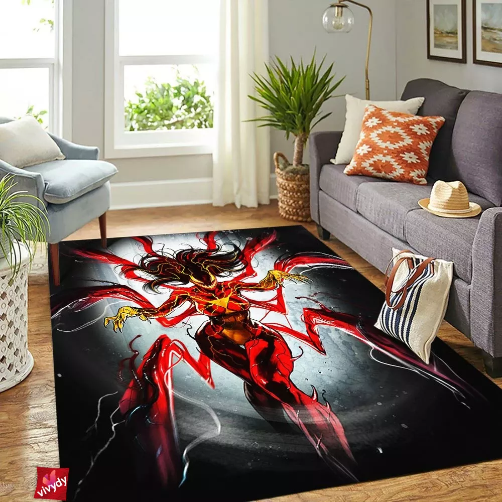 Carnage x Spider-Woman Rectangle Rug