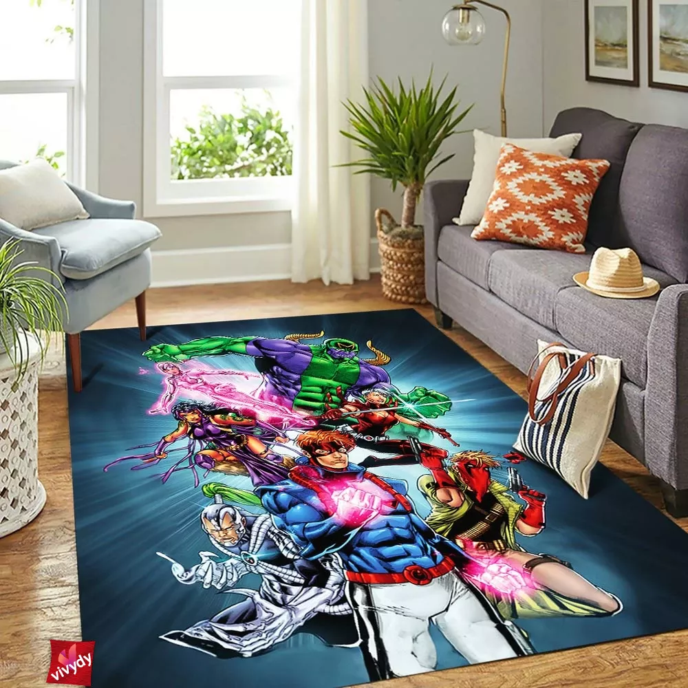 Wildcats Comic Rectangle Rug