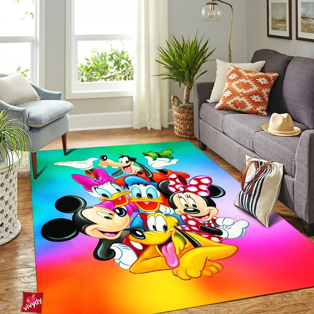 Animated Characters Rectangle Rug