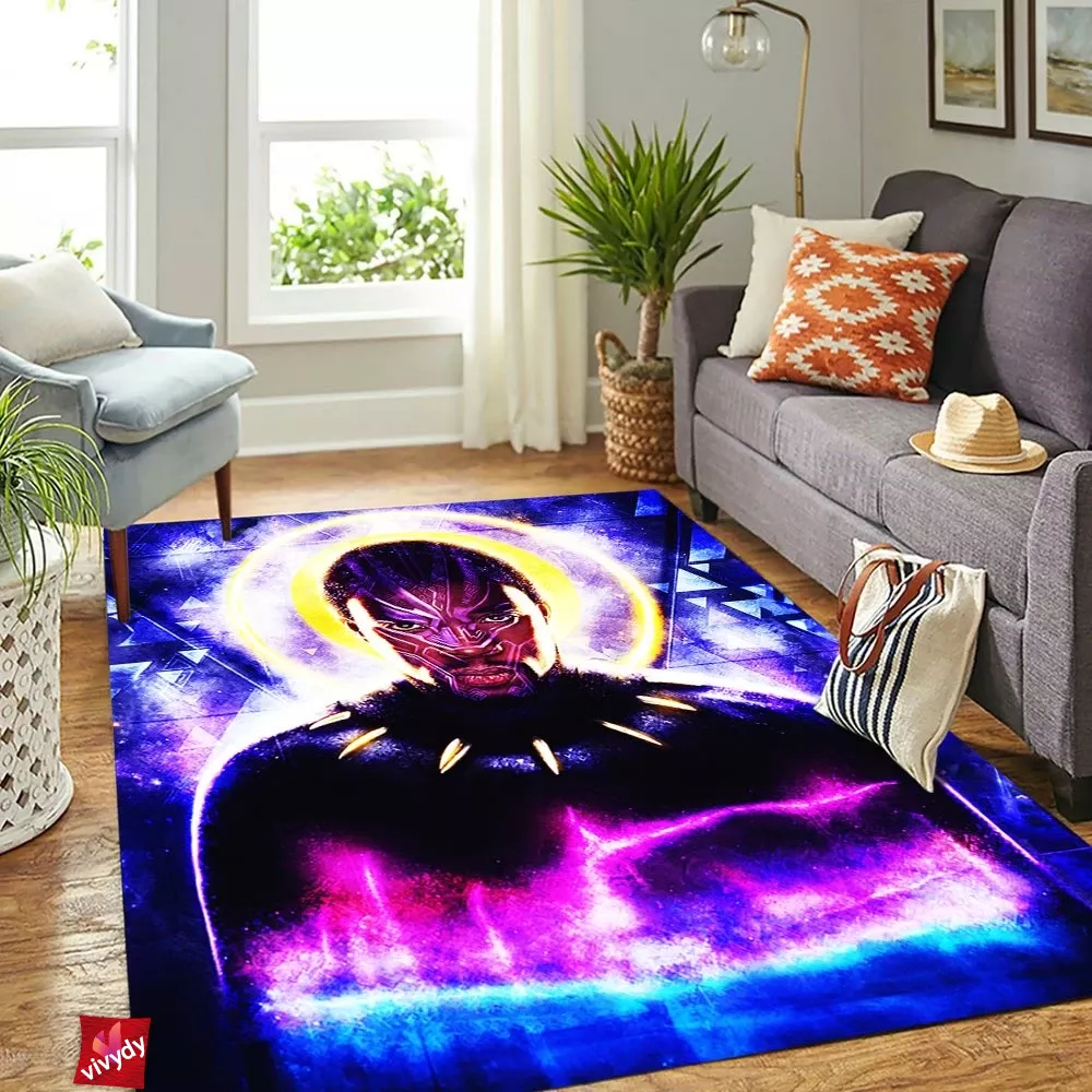 Black Panther Rectangle Rug