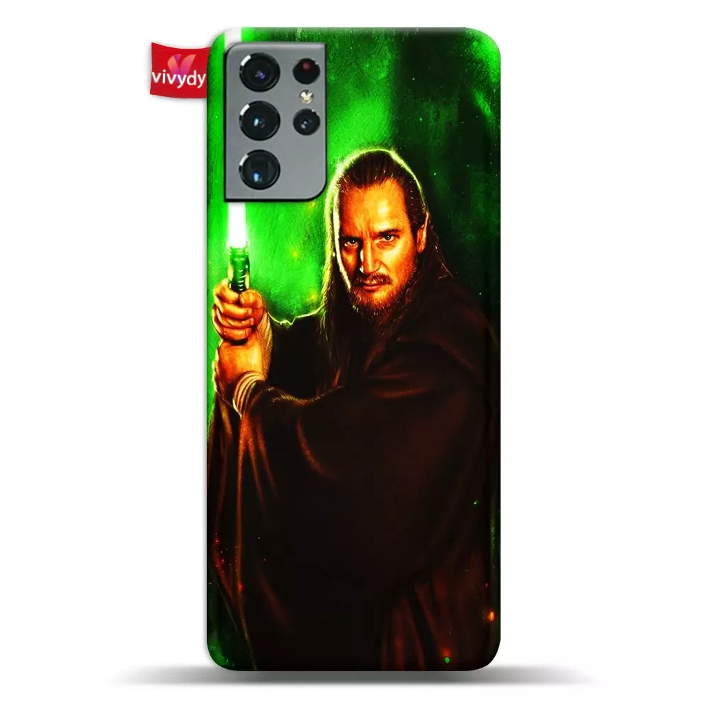 Qui-Gon Jinn Star War Movie Comic Phone Case Samsung